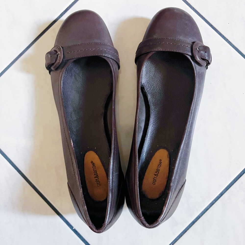 Chocolate Brown Shoe Flats
